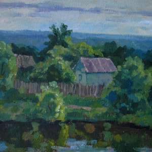 Вечерний этюд.