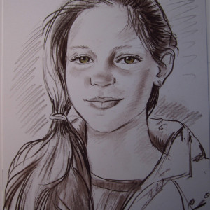 Блиц-портрет девочки