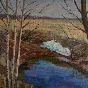 Последний снег,