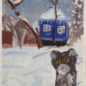 Работа Полины, 7 лет