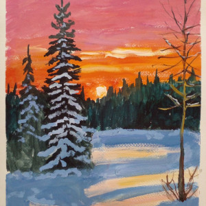 Работа Рамили, 10 лет